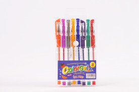 Lapicera COLORGEL x 8 colores (1)